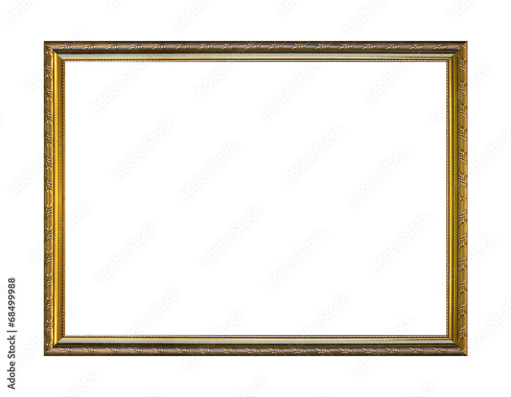 Antique frame isolated on the white background Antique frame isolated on the white background