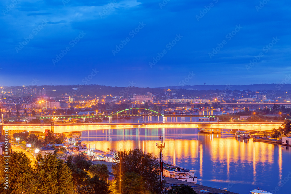 Fototapeta premium Twierdza Belgrad i park Kalemegdan