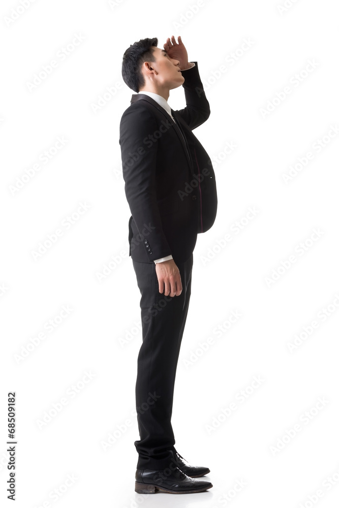 businessman looking businessman looking