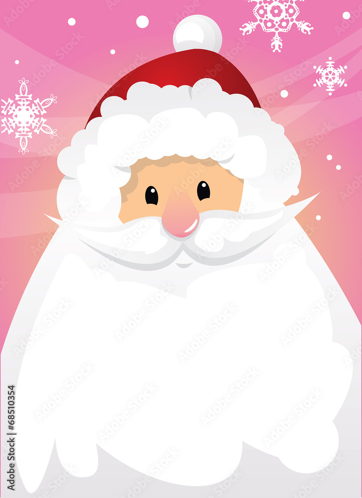 Santa Claus and sign Santa Claus and sign