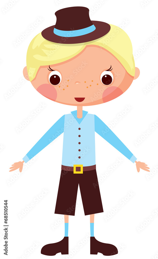 Cartoon boy Cartoon boy