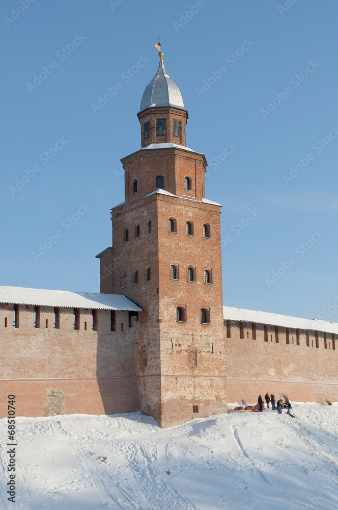 Башня Кокуй. Кремль Великого Новгорода