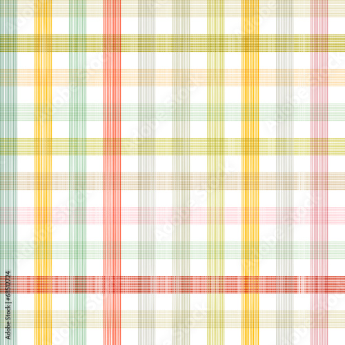 Retro Square Tablecloth Seamless Pattern