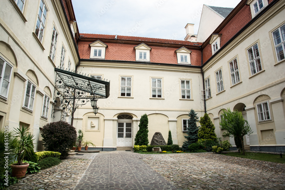 Nitra castle courtyard
