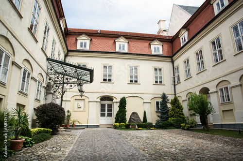 Nitra castle courtyard