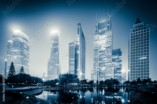 Photography the lujiazui financial centre in shanghai china.