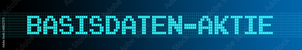 Website Banner - Basisdaten Aktie - Format 6 zu 1 - g946 Website Banner - Basisdaten Aktie - Format 6 zu 1 - g946