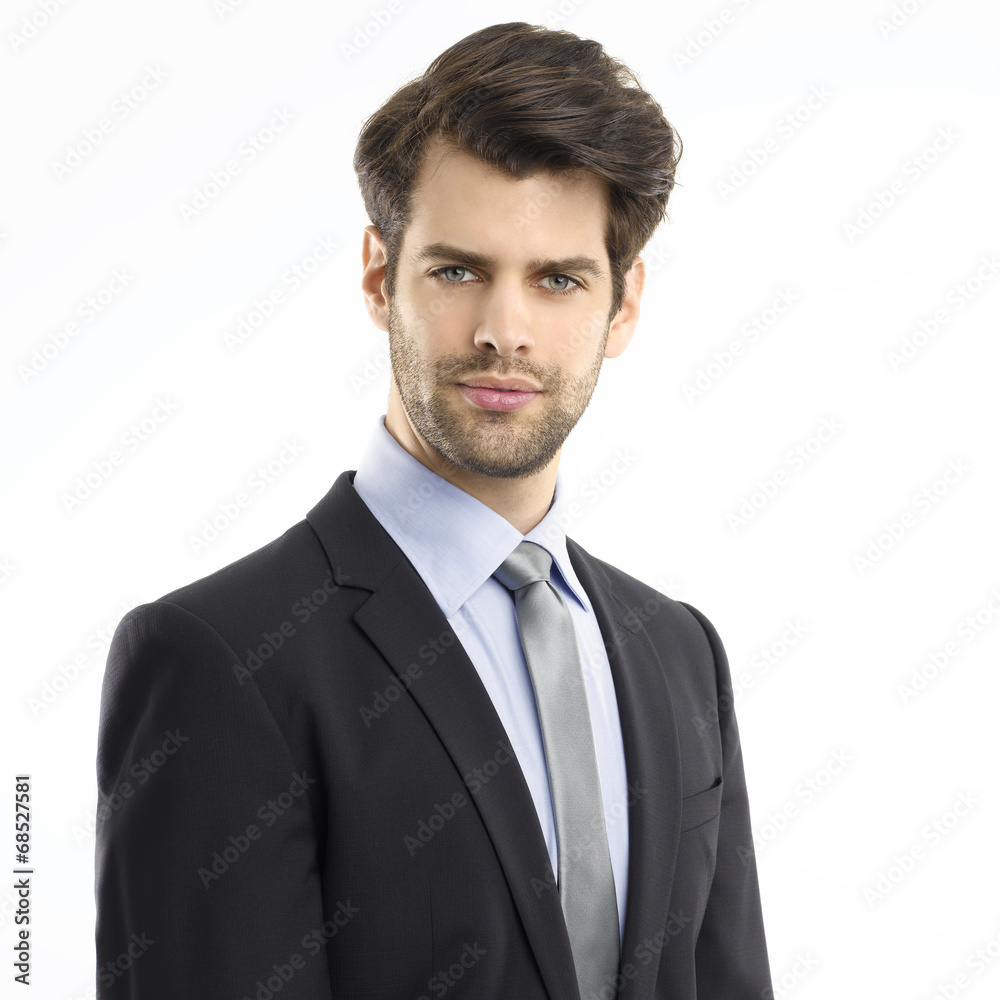 Confident young businessman portrait Confident young businessman portrait