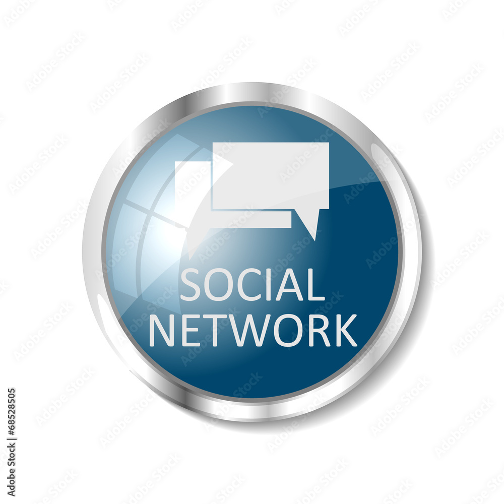 Blue web button Blue web button