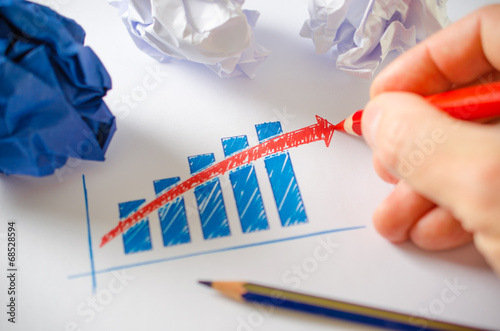 Business Diagramm photo