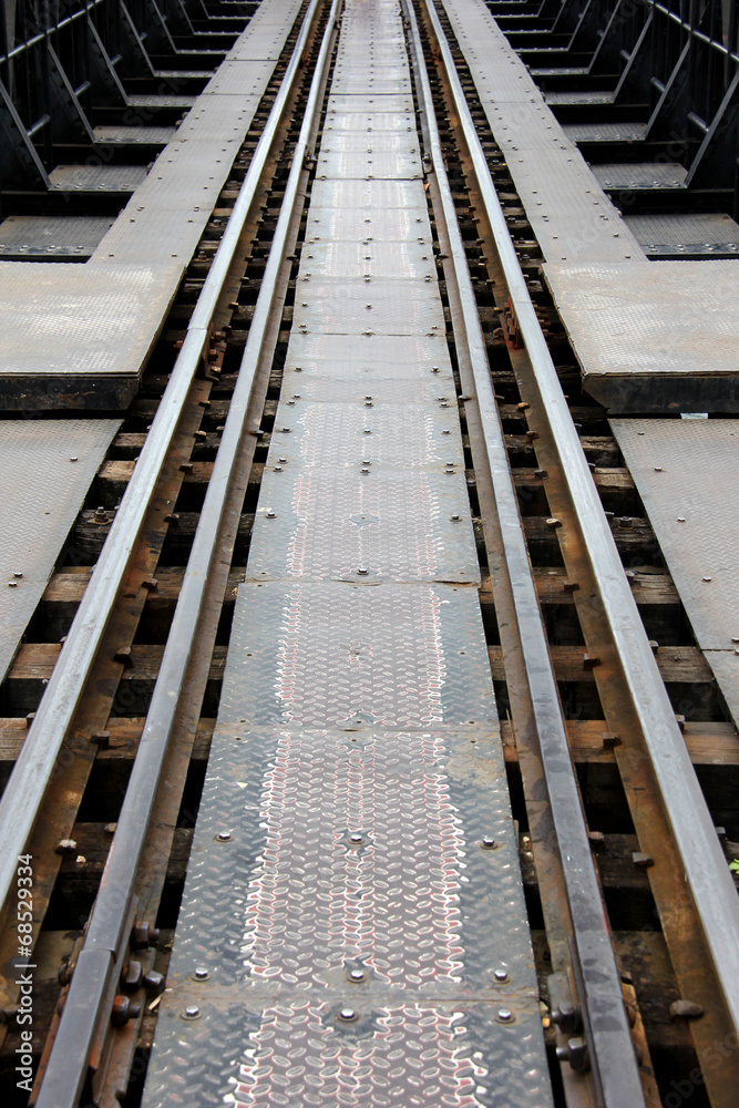 Fototapeta premium Death railway, built during World War II,Kanchanaburi Thailand