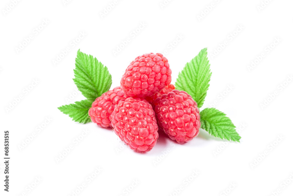 Isolated raspberry Isolated raspberry