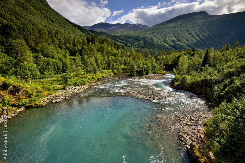 Norwegia, piękny krajobraz