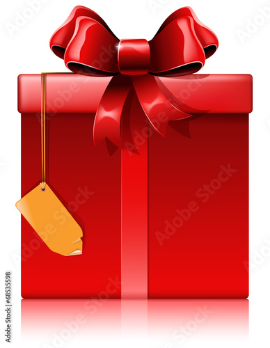 red gift box