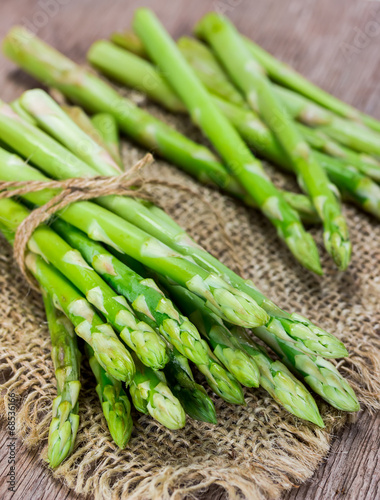 Bunch of fresh asparagus