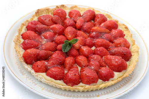 Tarte aux fraises