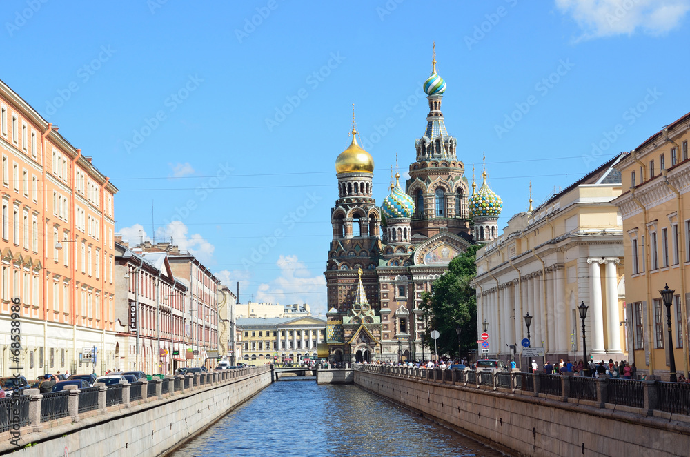 Санкт-Петербург, канал Грибоедова, Собор Спаса на крови