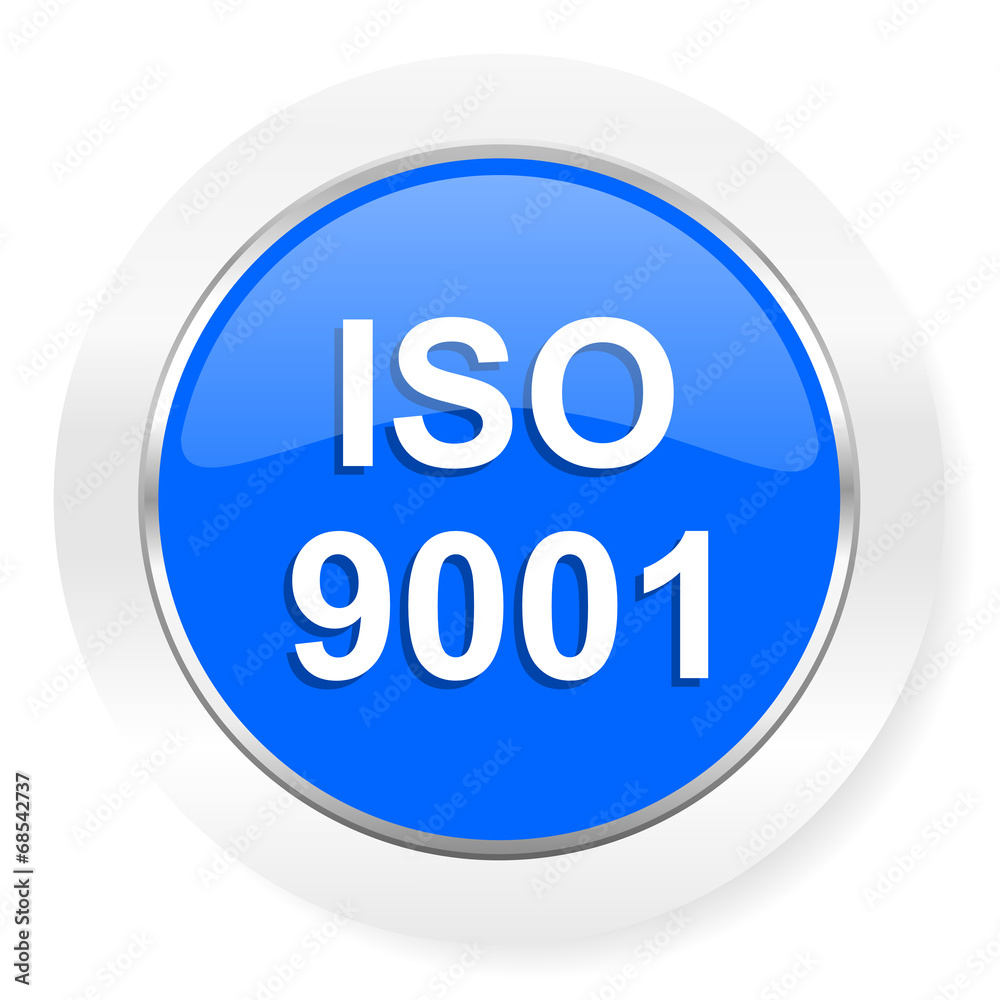 iso 9001 blue glossy web icon iso 9001 blue glossy web icon