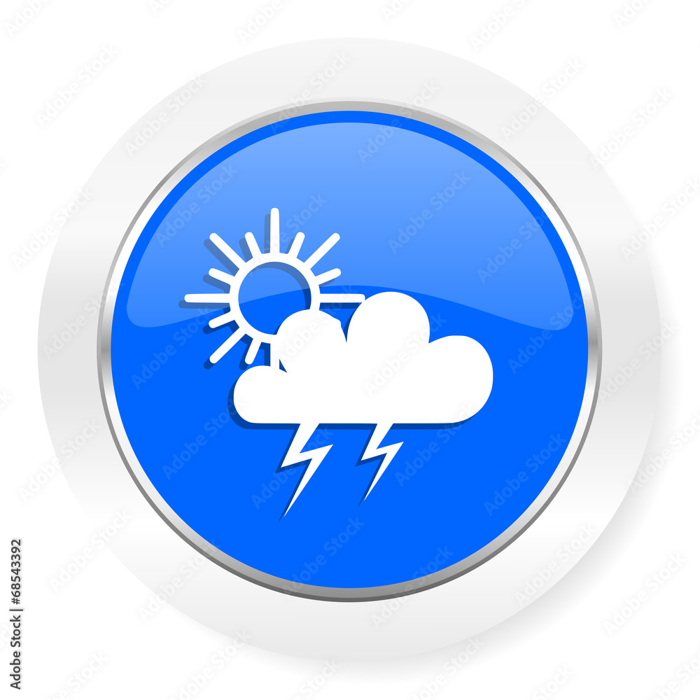storm blue glossy web icon storm blue glossy web icon