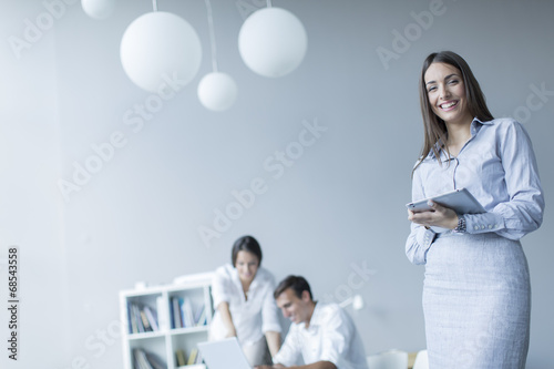 Young people in the office