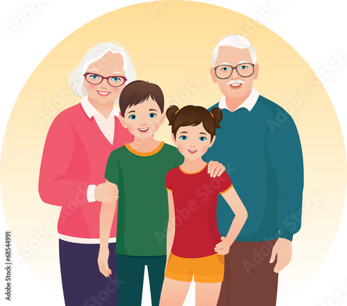 Grandparents and their grandchildren