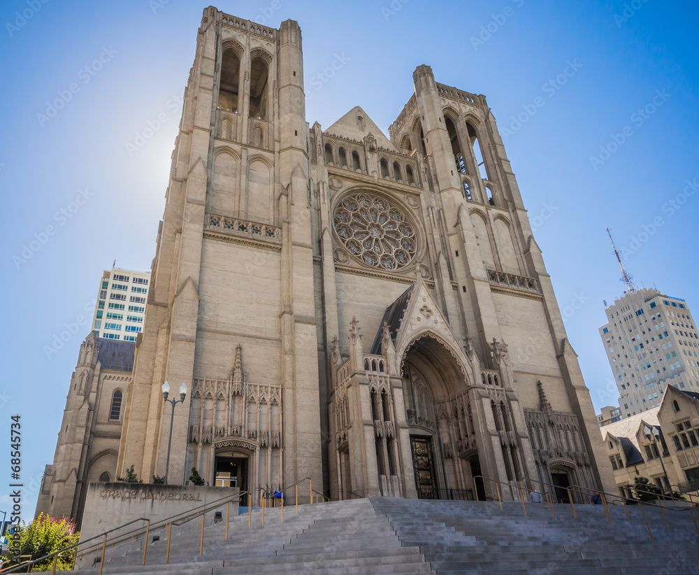 Grace Cathedral in San Francisco, California