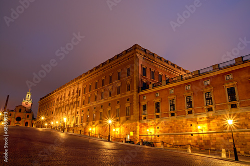 Stockholm at night