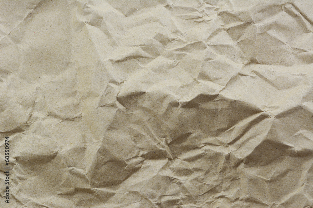 Crumpled paper background Crumpled paper background
