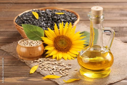 sunflower oil, seed and sunflower