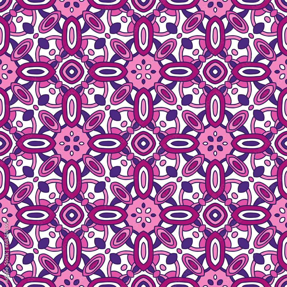 Fototapeta premium Seamless ornate geometric pattern, abstract background