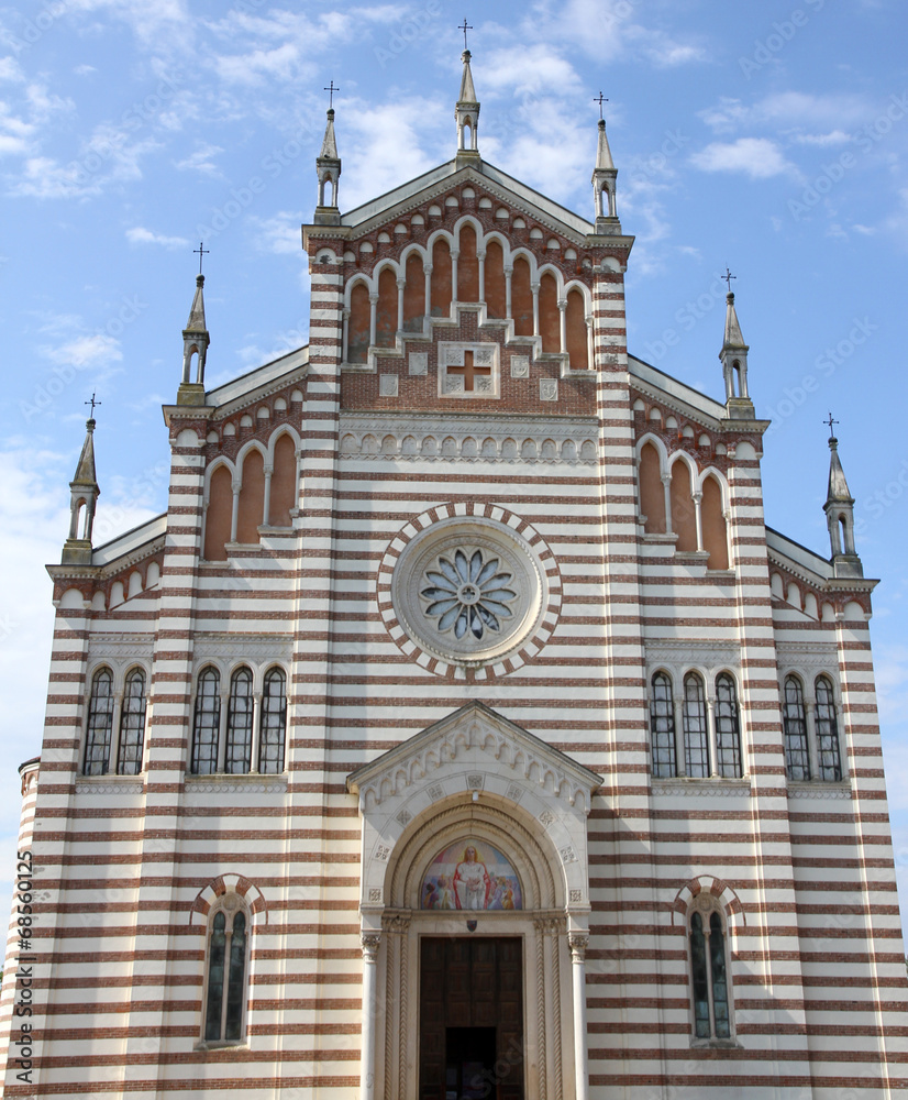 church of piazzola sul Brenta in Italy