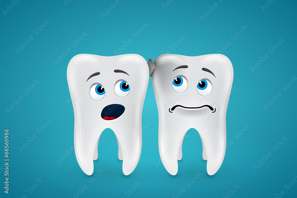 Debris stuck between the teeth and they are afraid of Debris stuck between the teeth and they are afraid of