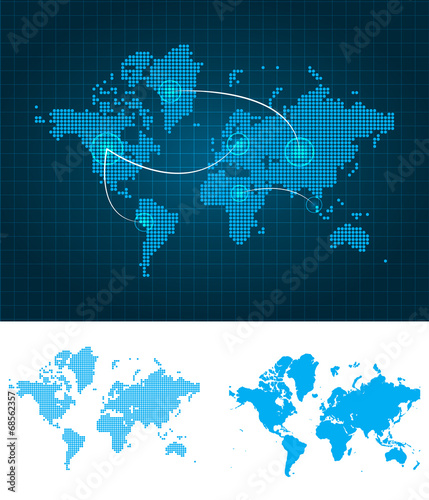 world map
