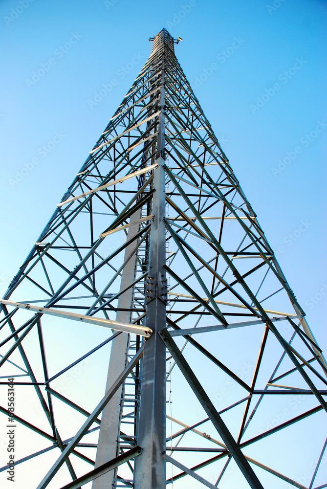 Radio tower, mobile base