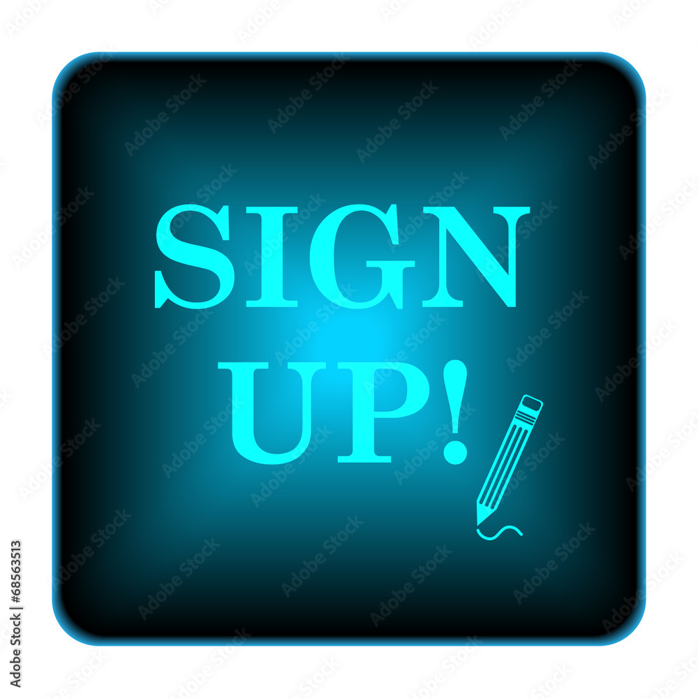 Sign up icon Sign up icon