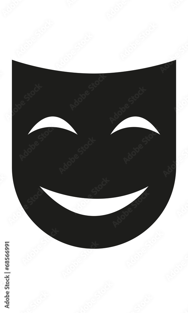 Lachende Maske Lachende Maske