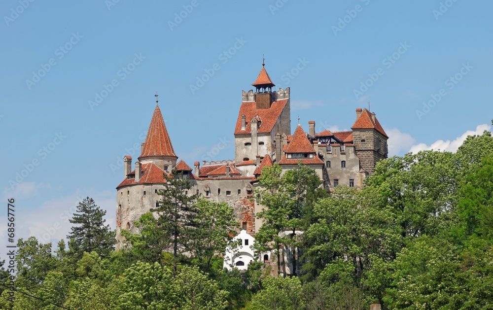 Bran Castle, known as Dracula's castle - Romania, Europe