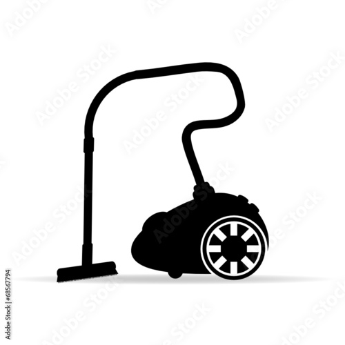 vacuum cleaner for icon vector