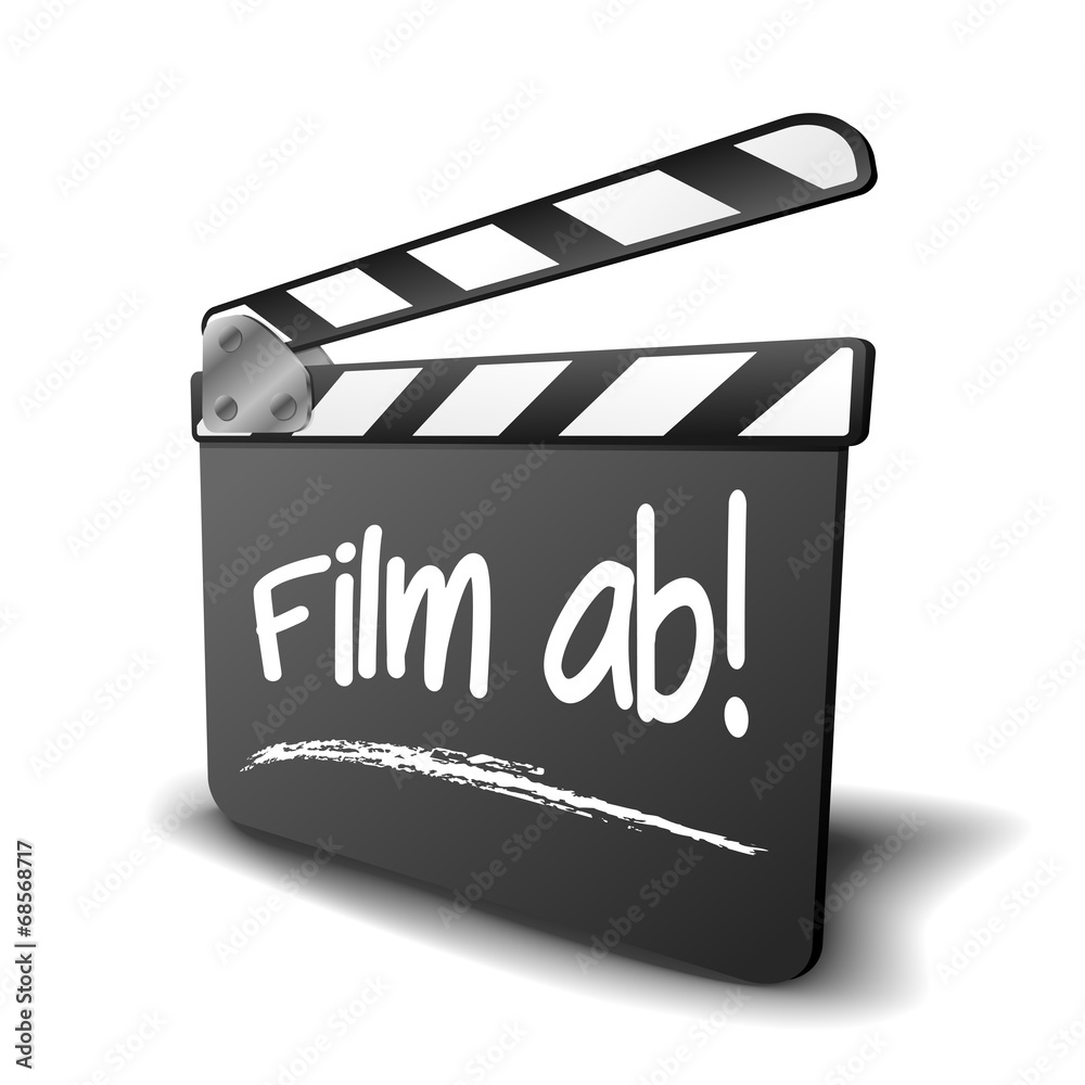 Filmklappe Film Ab