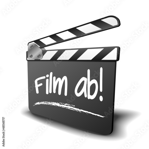 Filmklappe Film Ab