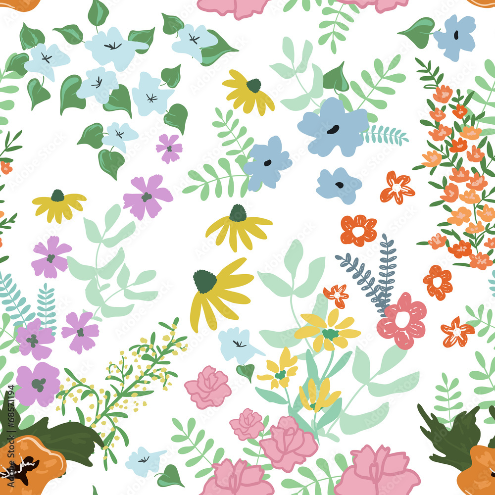 Floral seamless pattern