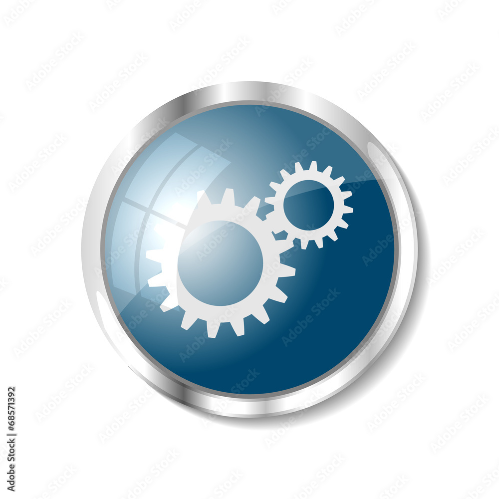 Blue web button Blue web button