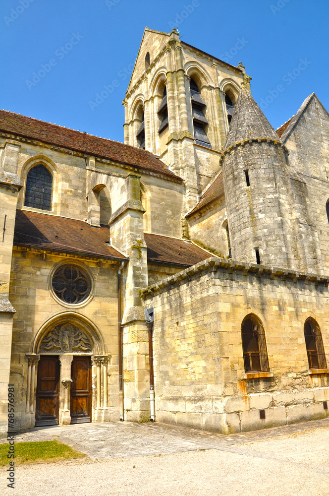 Auvers-sur-Oise, la iglesia que pintó Van Gogh, Francia