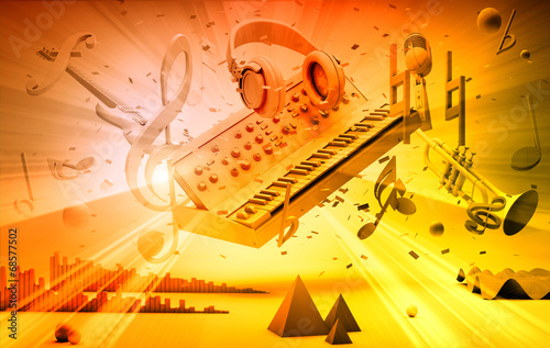 music concept