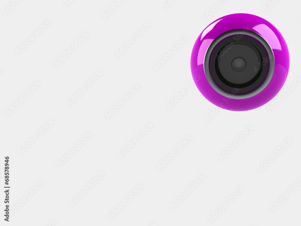 web camera on a white background, 3d illustration web camera on a white background, 3d illustration