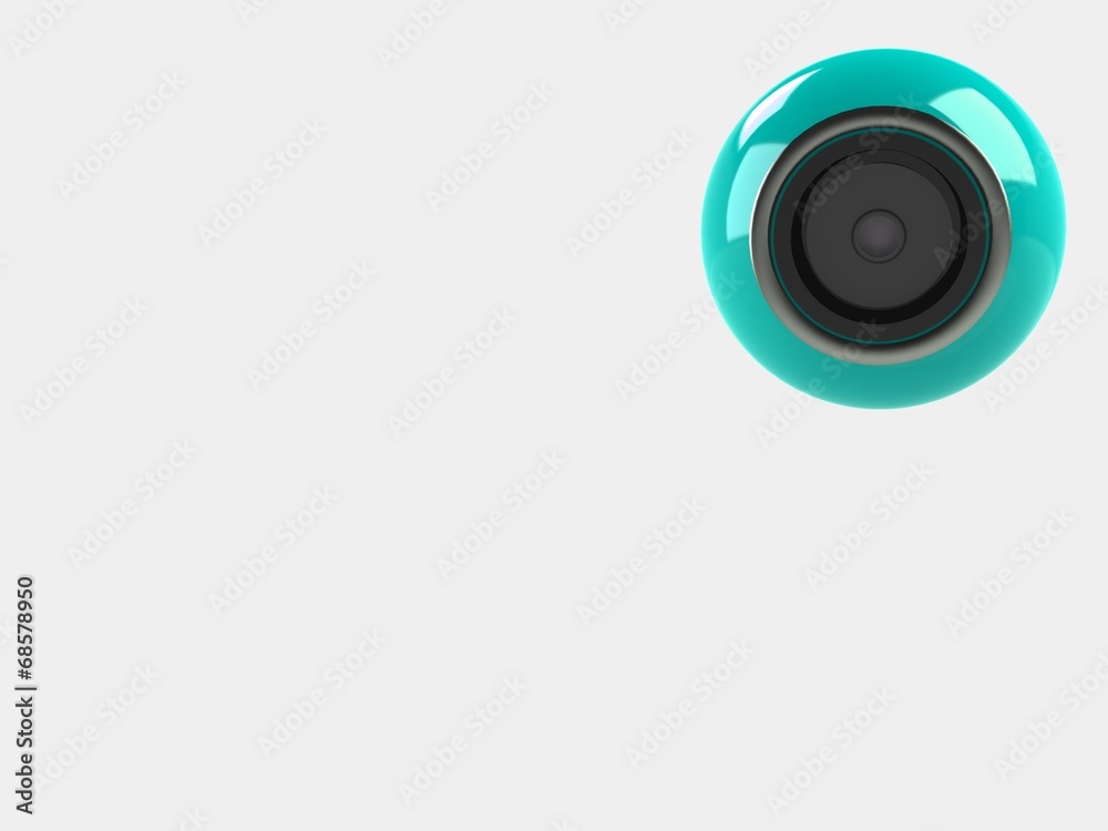 web camera on a white background, 3d illustration web camera on a white background, 3d illustration