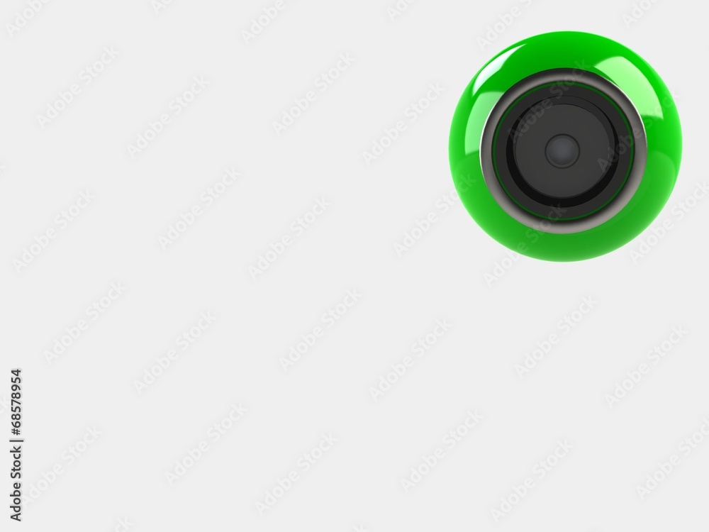 web camera on a white background, 3d illustration web camera on a white background, 3d illustration