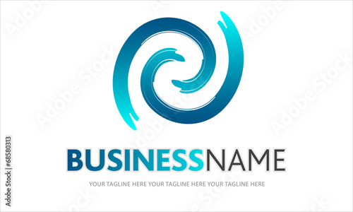 logo spirale, logo azienda, vortice, sole