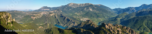 Panoramic landscape of Serra de Busa