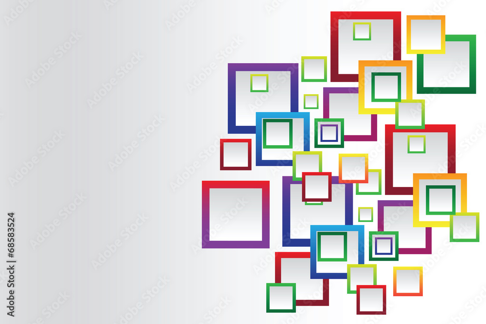 Colorful Square blank background Colorful Square blank background